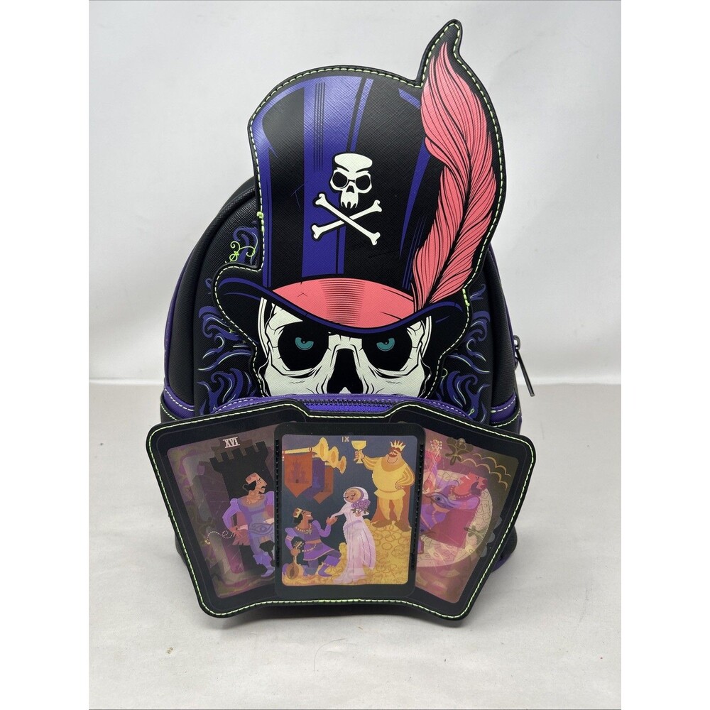 The Princess and the Frog Dr. Facilier Glow and Lenticular Mini Backpack New